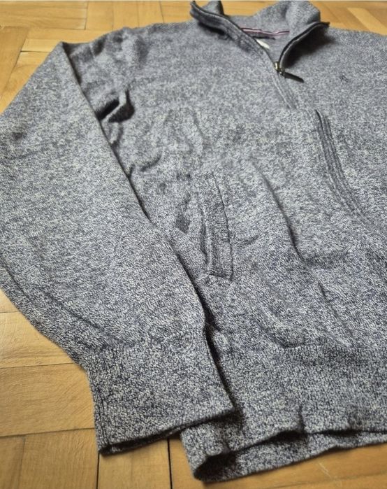 Pulover Premium AT Company, Full-Zip, Bumbac 100%, Bărbați - M