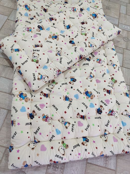 Бохча учун матрас ва постельное белье