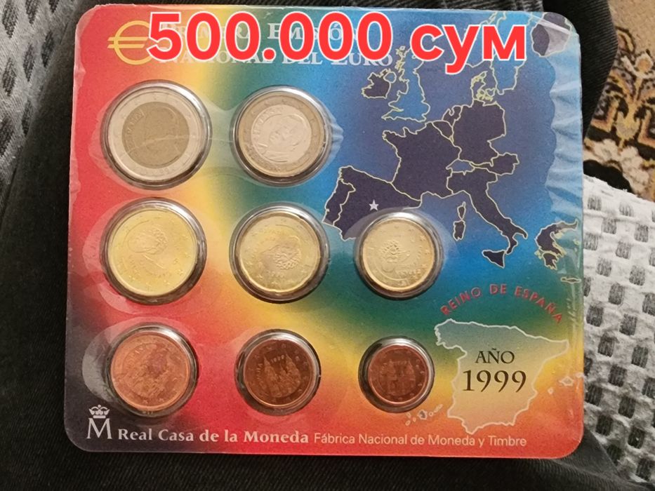 Нумизматика монеты Евро