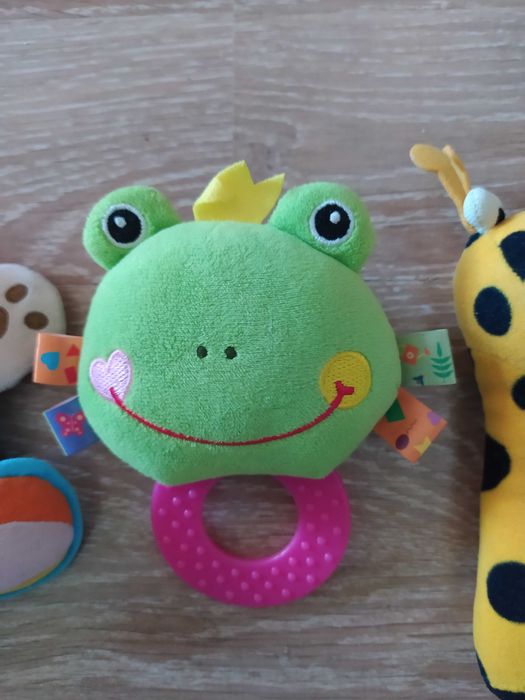 Погремушки мягкие пищалки