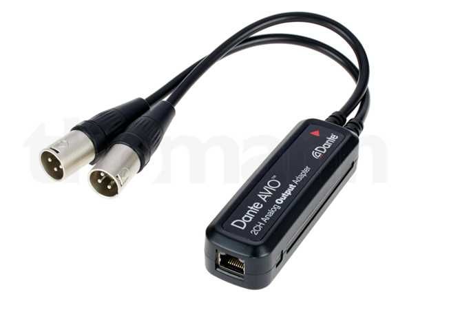 Dante avio output , Licenta transmisibila si POE