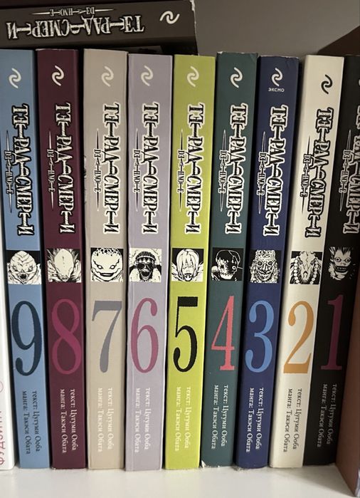 Манга тетрадь смерти