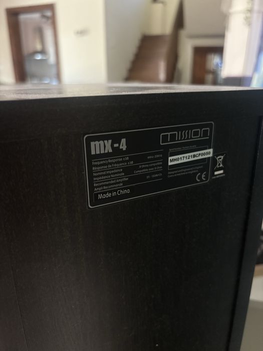 Sistem de boxe Mission 5.0 – MX-4 + MX-1 + MX-C1