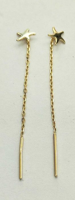 Cercei aur 14K 0.95 gr(AG35 B 35485.1) Garantie 2 ani !