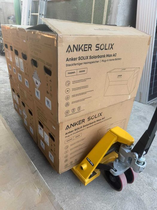 Anker Solix Max Ax solarbank 7000Wh putere stocare 7kwh sistem fotovoltaic