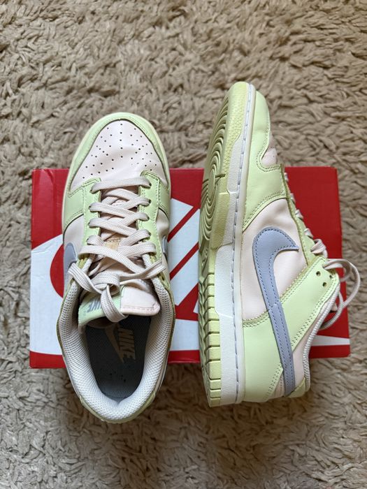nike dunk low lime