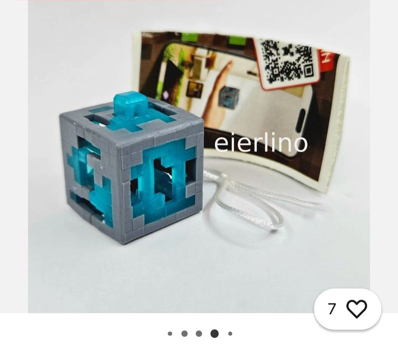 Figurină kinder redstone ore