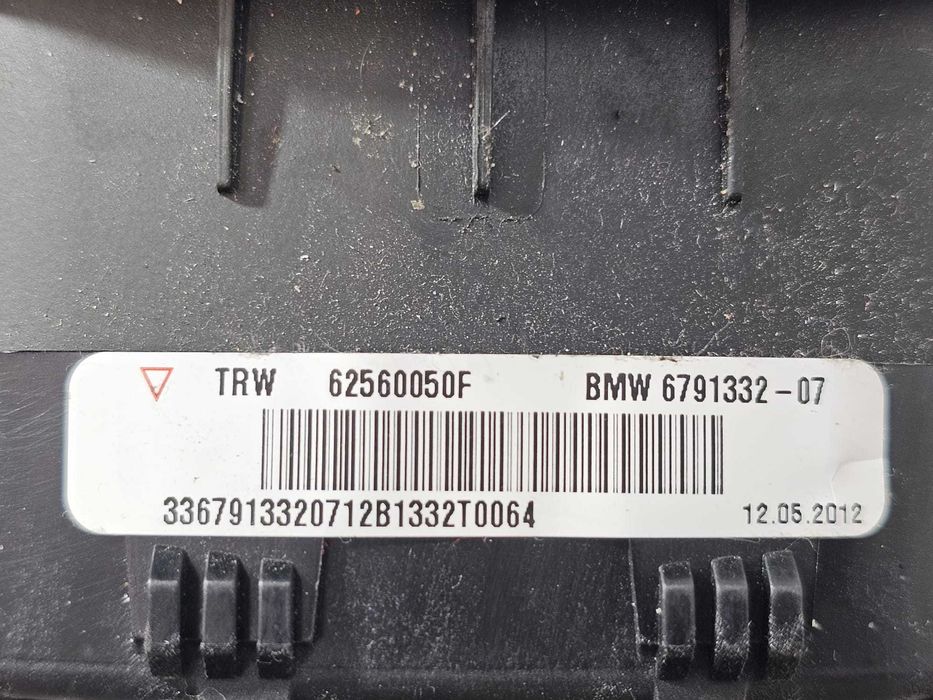Airbag volan BMW Seria 3 F30 F31 / Seria 1 F20 F21 2012-2018 2012 2.0d 135kW Cod OEM: 6791332-07, 6791332, 32306791332 (5F3)