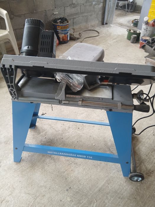 Лентов банциг за метал MBSD 116, GUDE, 550 W