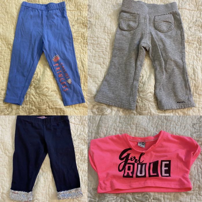 Одежда и обувь 6-18мес девочке