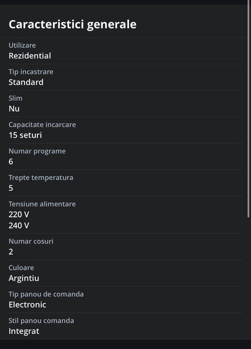 Mașină spălat vase Beko bPRO500