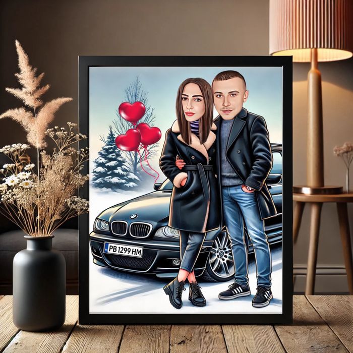 Карикатури за всеки повод с включена рамка