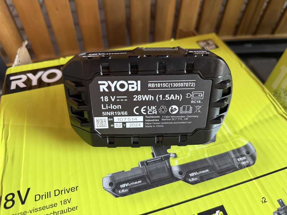 Acumulator Ryobi 18V 1,5 Ah 2024 fabricatie