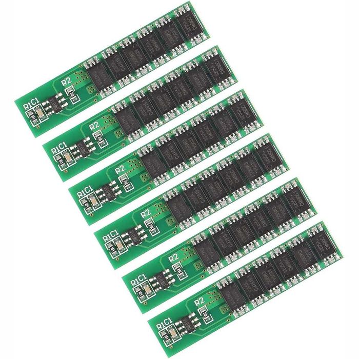 Set 6 bucăți – Modul BMS 1S 18650 3.7V 10A cu Protecție Completă