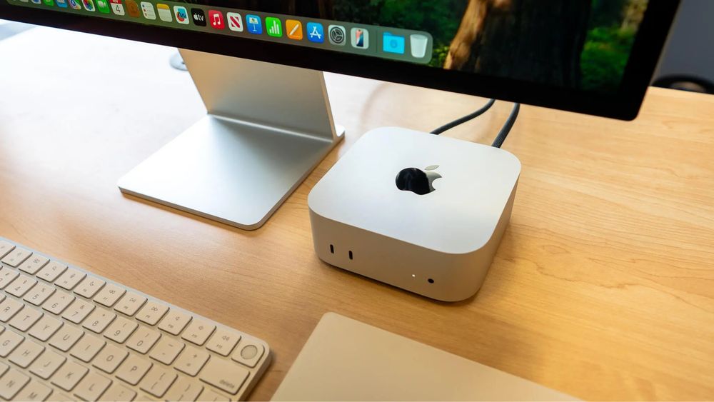 Mac Mini PC Apple cu procesor Apple M4, 10 nuclee CPU and 10 nuclee GPU, 16GB, 256GB SSD