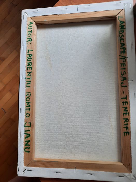 Peisaj marin in ulei pe panza 30×45