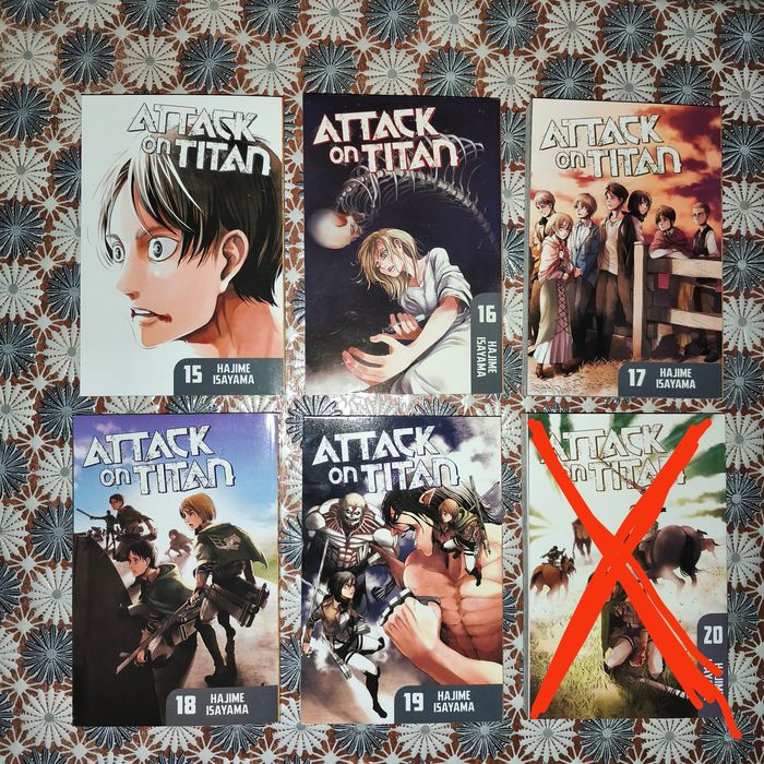 Attack on titan - Манга