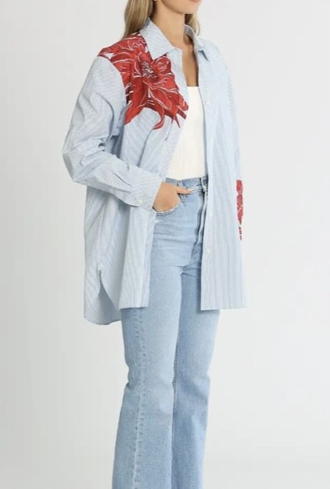 Женская стильная рубашка TOMMY HILFIGER