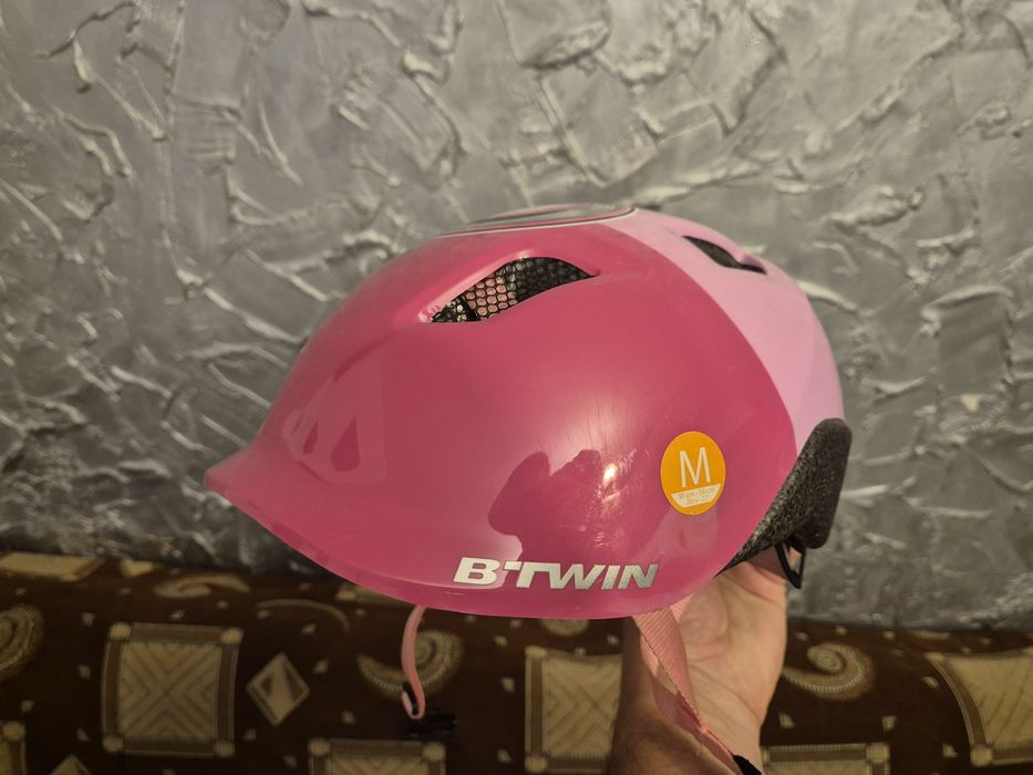 Casca  bicicleta  ciclism reglabila B'twin Super protectie dr Girl nou