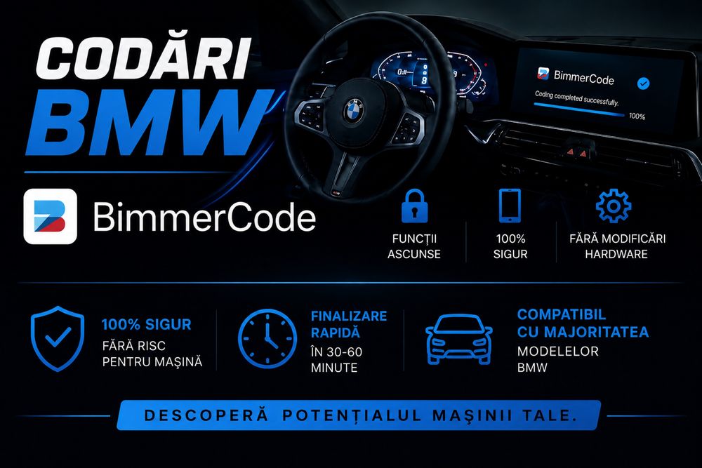 BimmerCode | Codari & Activari BMW