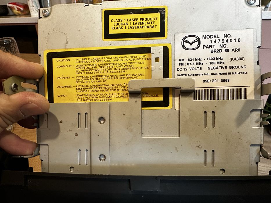 Оригинално радио за Мазда 3 I ( BK 2006 - 2009 )