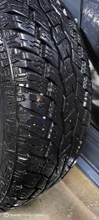 Гуми с джанти в много добро състояние без заварки и изкривяване