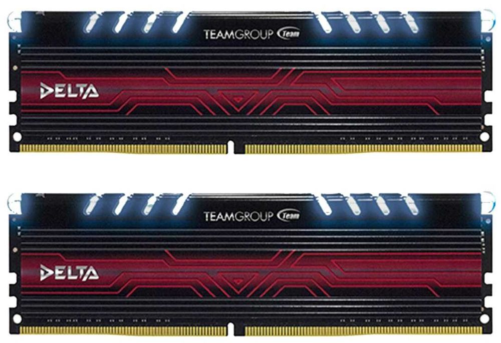RAM 16GB 2x8gb Team Group DELTA DDR4 2400Mhz KIT за компютър
