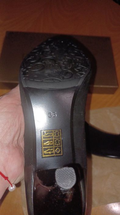 Дамски обувки, официални, 36-ти номер, черни