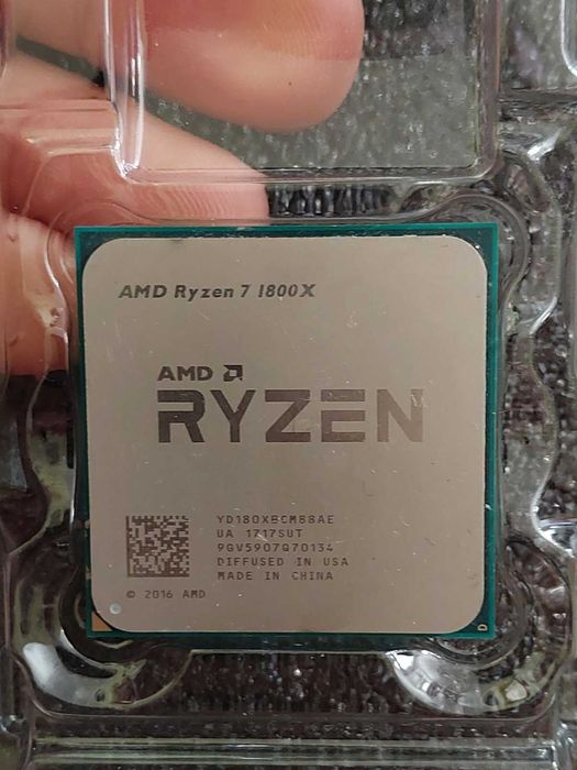AMD Ryzen 7 1800X, 8-ядрен, АМ4