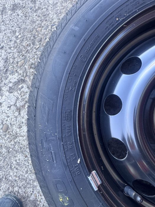 Roata rezerva noua 4X100 R14 originala Hyundai i20 Mazda 2 DE