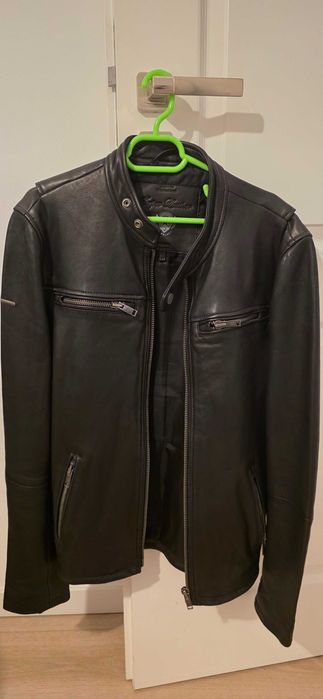 Vand-schimb geaca piele superdry