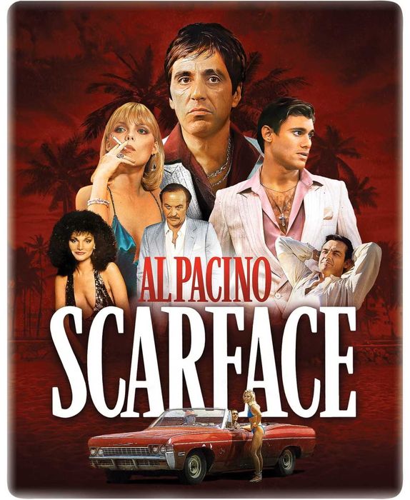 SCARFACE – Limited Edition Steelbook | 4K Ultra HD + Blu-ray | Sigilat