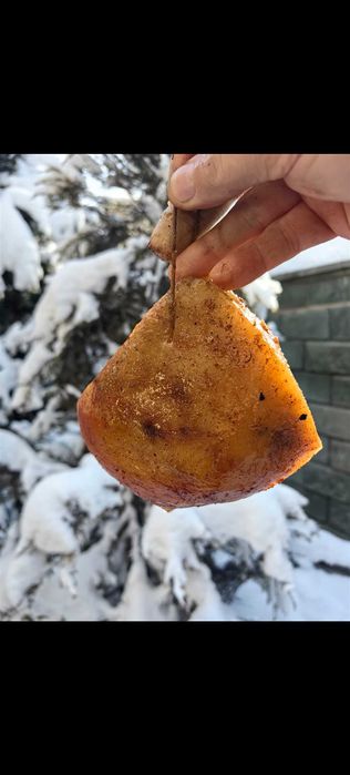 Копчёный курдюк халяль.