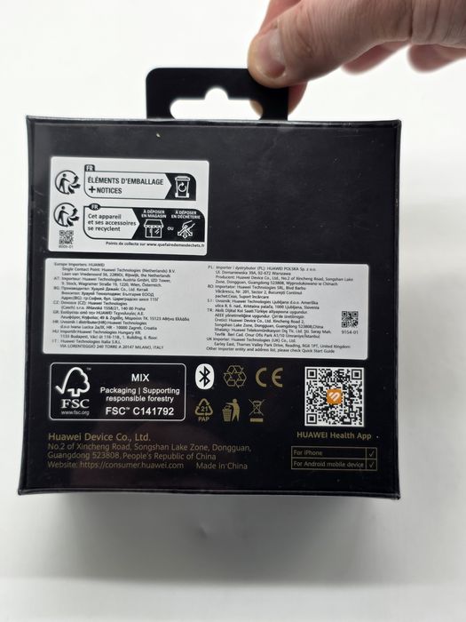 Huawei Watch GT 6 Pro, 46MM, Black Titanium Alloy Case, Black, SIGILAT