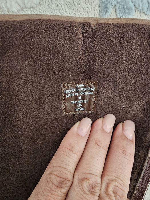 Zara сапоги для девочек 3500тг