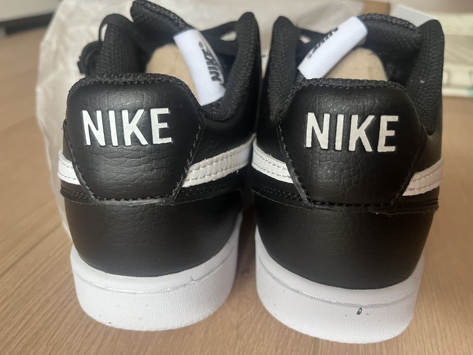 Nike, Спортни кожени обувки, маратонки Nike Court Vision Low