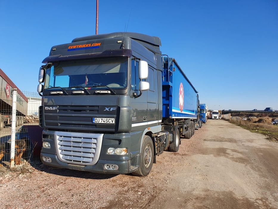 Vand ansamblu cereale Daf si semiremorca Stas