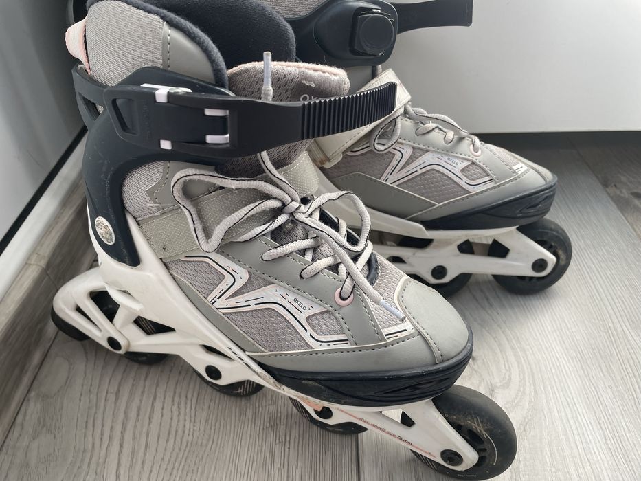 OXELO Role Fitness FIT3 Gri copii, mar.  35-38