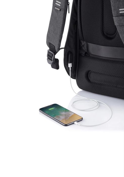 Rucsac XD Design Antifurt 16L, Laptop 15.6", Impermeabil, Gri - Nou