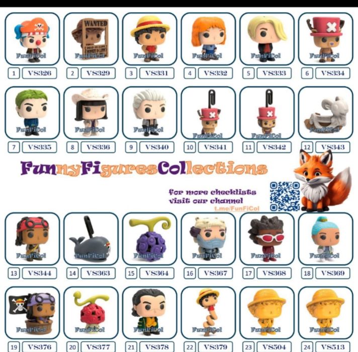 Kinder Joy One Piece полная коллекция!
