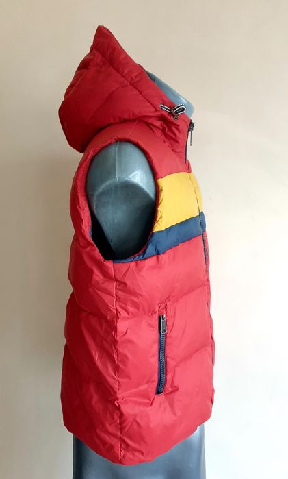 Replay Milano Hooded Down Vest Mens  S / M ОРИГИНАЛ Мъжки Пухен Елек!