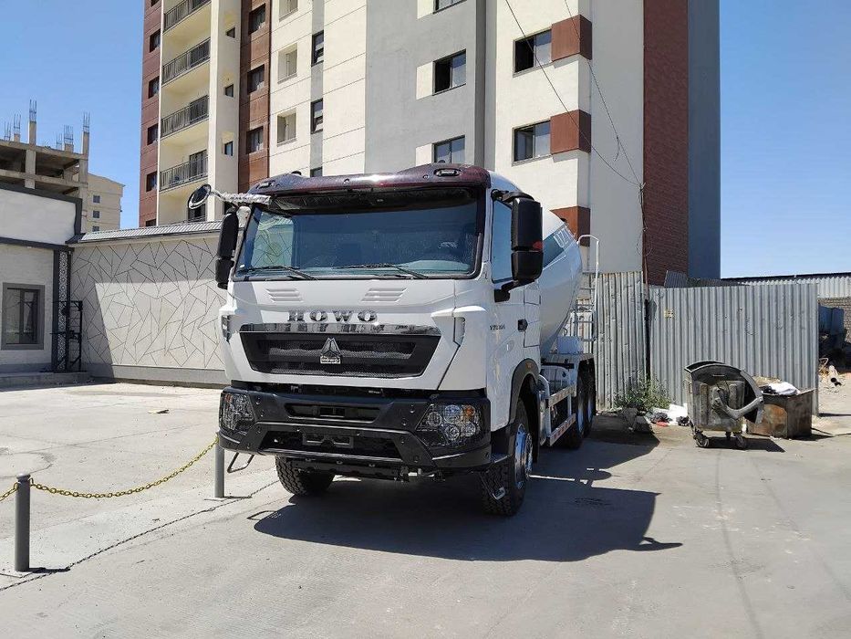 Автобетономиксер Howo-T7S 6x4 - 10 куб.м (дизель)