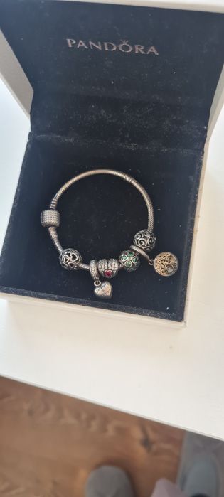 Bratara Pandora+charmuri