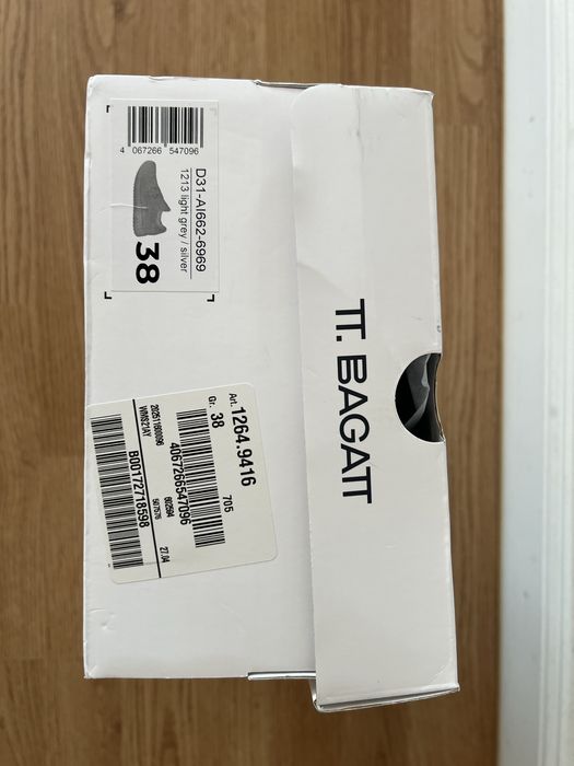 Sneakers TT Bagatt noi  marimea 38 (Bugatti linia dama)