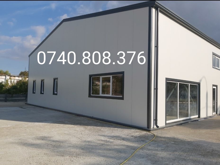 Hala 12x30m constructie metalica structura hala completa