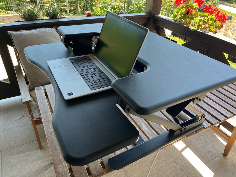 Convertor ergonomic pentru birou reglabil pe înălțime (Standing Desk Converter)