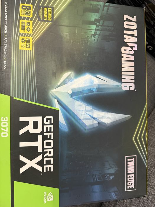 Placa Video RTX 3070 Zotac Twin Edge 8 gb