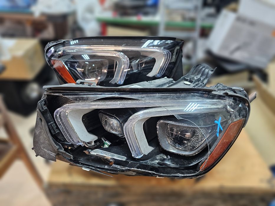 Ремонт на фарове Mercedes GLE W167 remont na far farove мерцедес гле