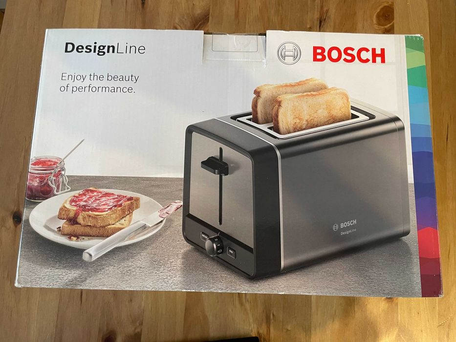 Тостер нов Bosch TAT5P425 за филийки