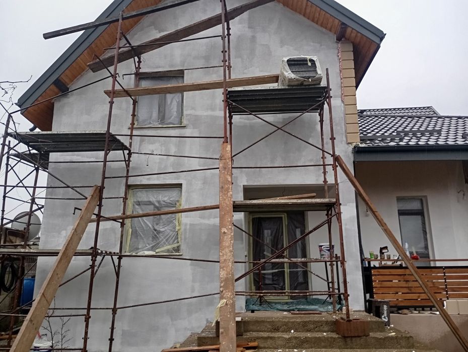 Vată/Polistiren placări, fațade tencuiala decorativa